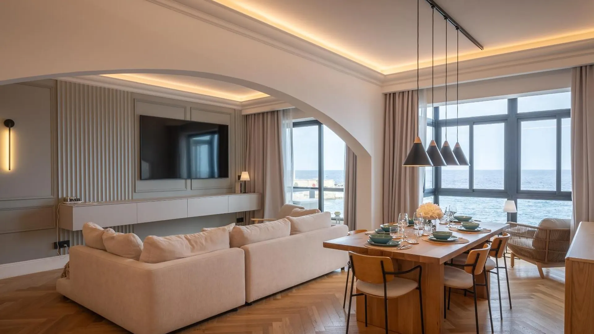 2Br Luxury Design With Sea Views From Every Room In Sliema